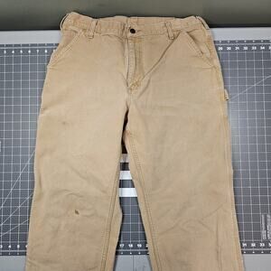 Carhartt B11 Carpenter Pants 34x30 Canvas Wide Leg Y2k Streetwear Skater Grunge